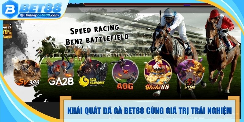 Khái quát đá gà Bet88 cùng giá trị trải nghiệm trực tuyến