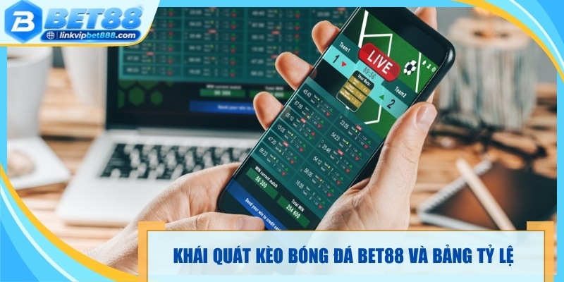 Khái quát kèo bóng đá Bet88 và bảng tỷ lệ