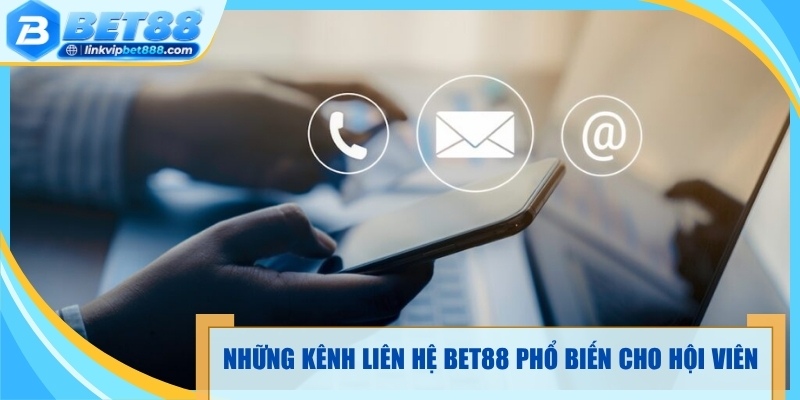 Những kênh liên hệ Bet88 phổ biến dành cho hội viên 